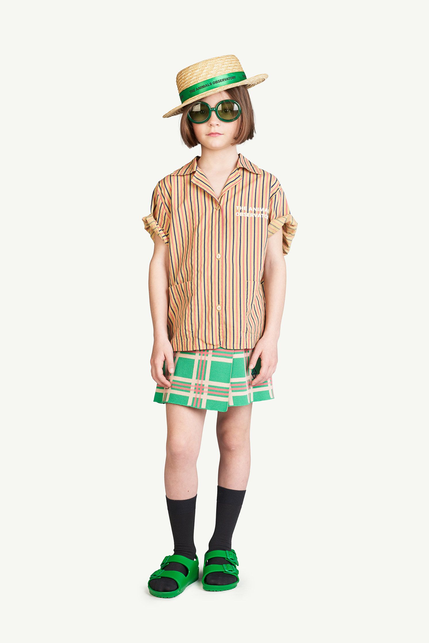 STRAW HAT - GREEN
