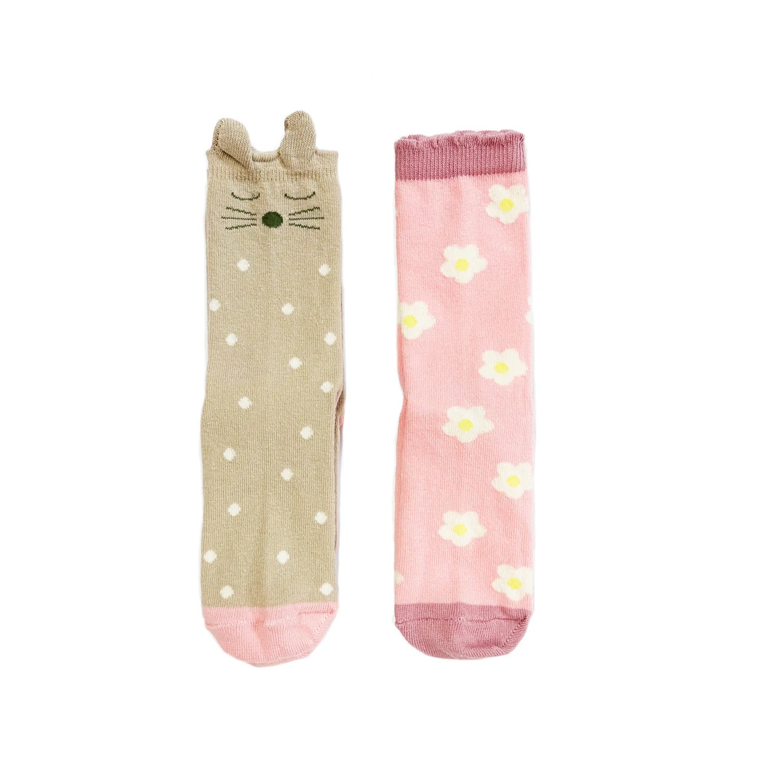 Flora Bunny 2 Pack Socks 4-5 Years