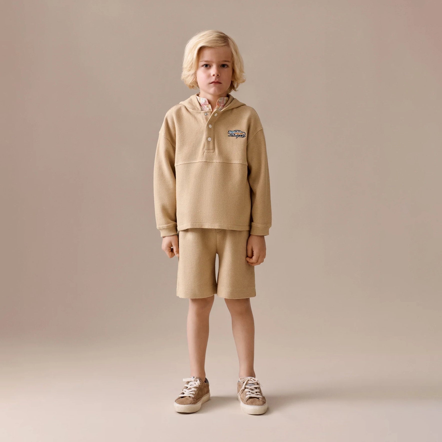 Bonpoint-Boys Bermuda Ed Upb Beige