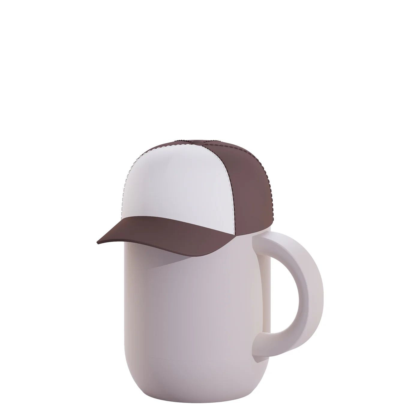 Asobu-Happy Hats Trucker Cap Brown