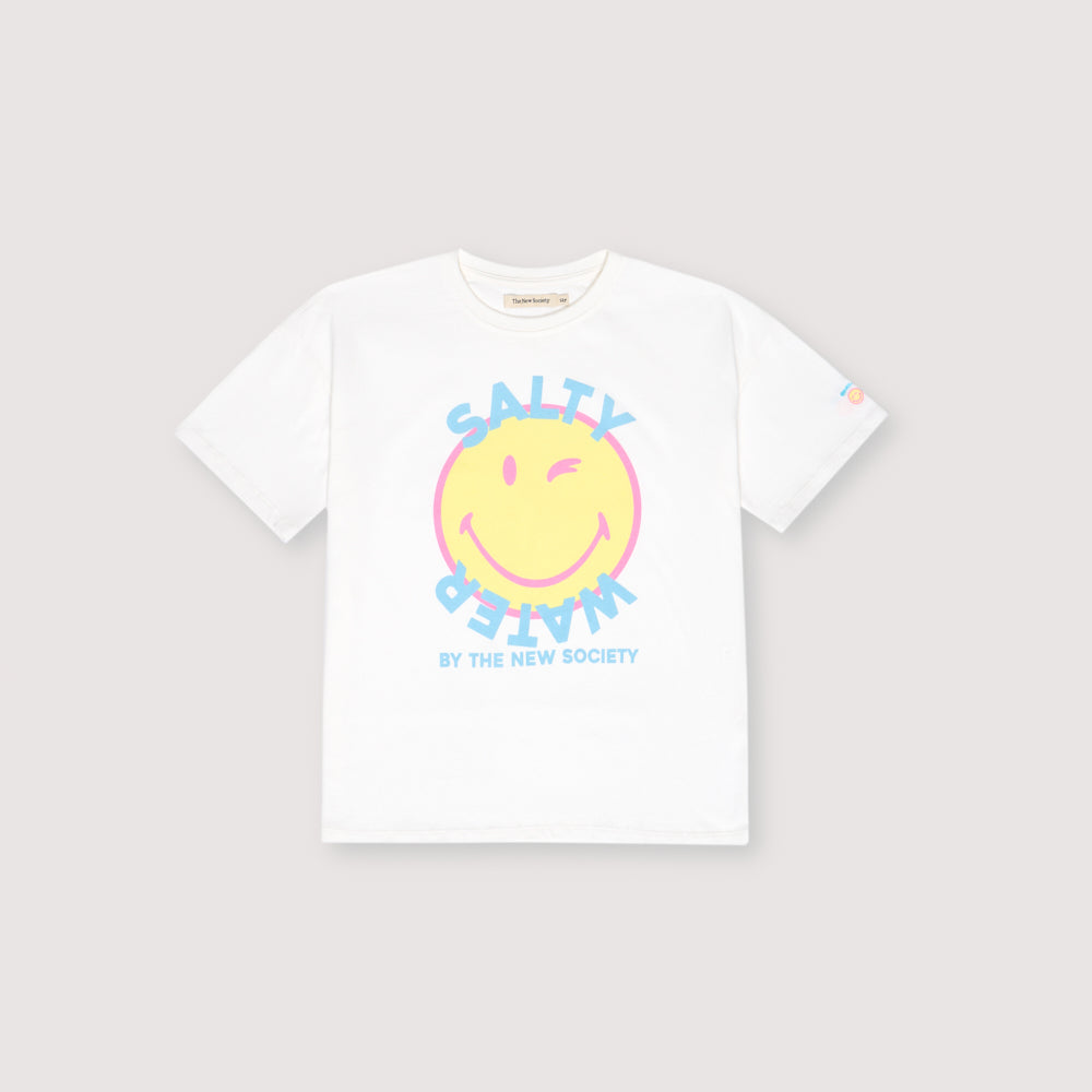 The New Society-Smiley T-shirt Salty Water