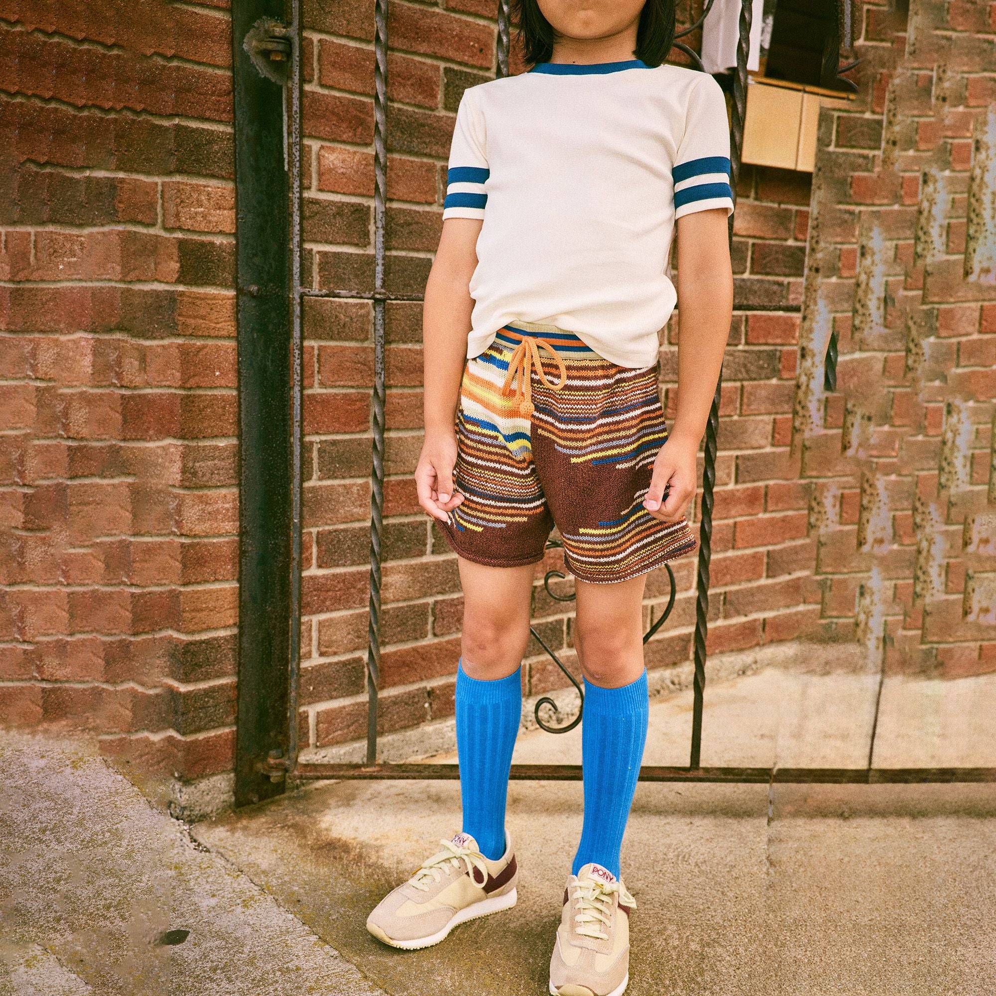 Misha & Puff-Kids Boxer Short Cola Tapestry
