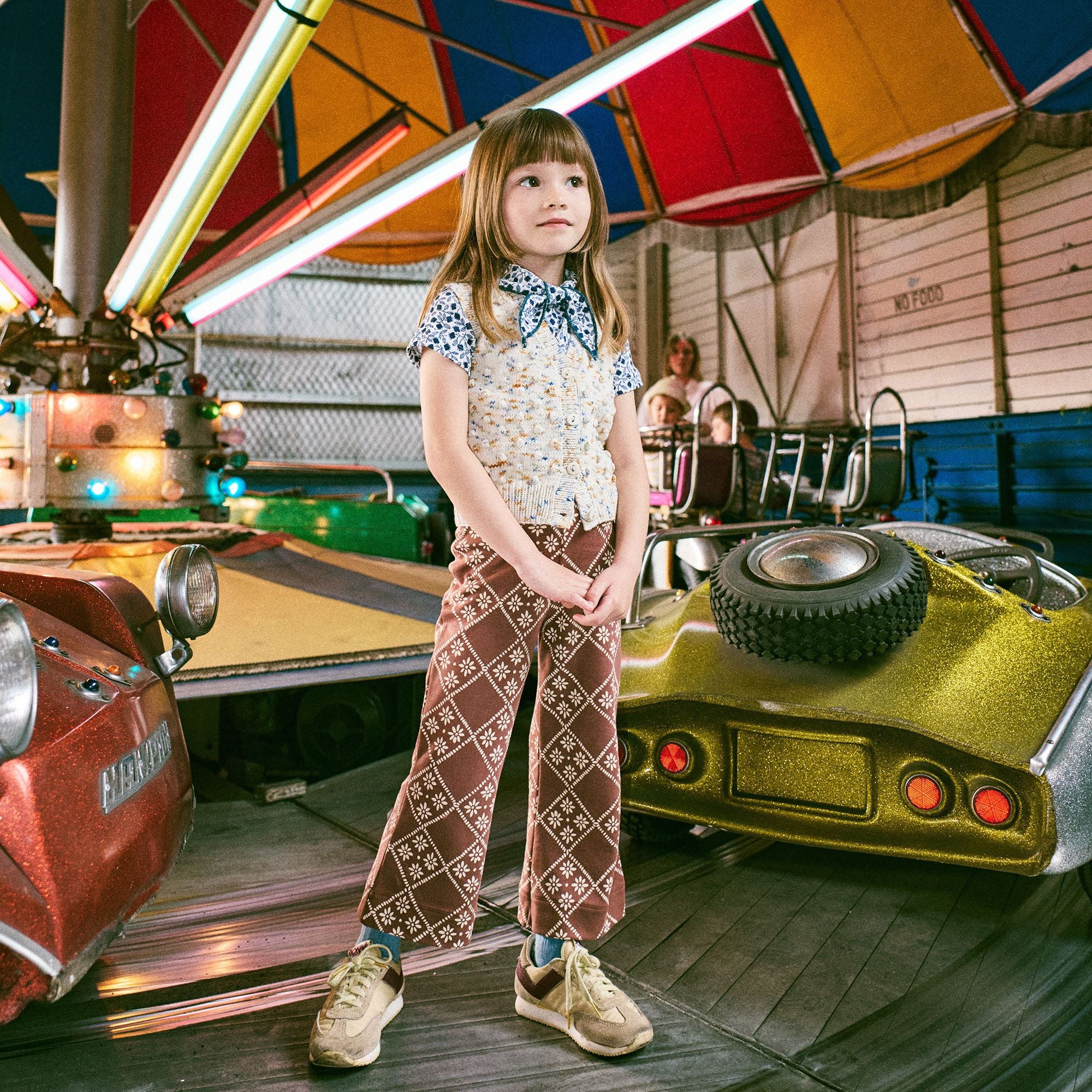 Misha & Puff-Girls Scout Tee Blue Ribbon Lisse Fields