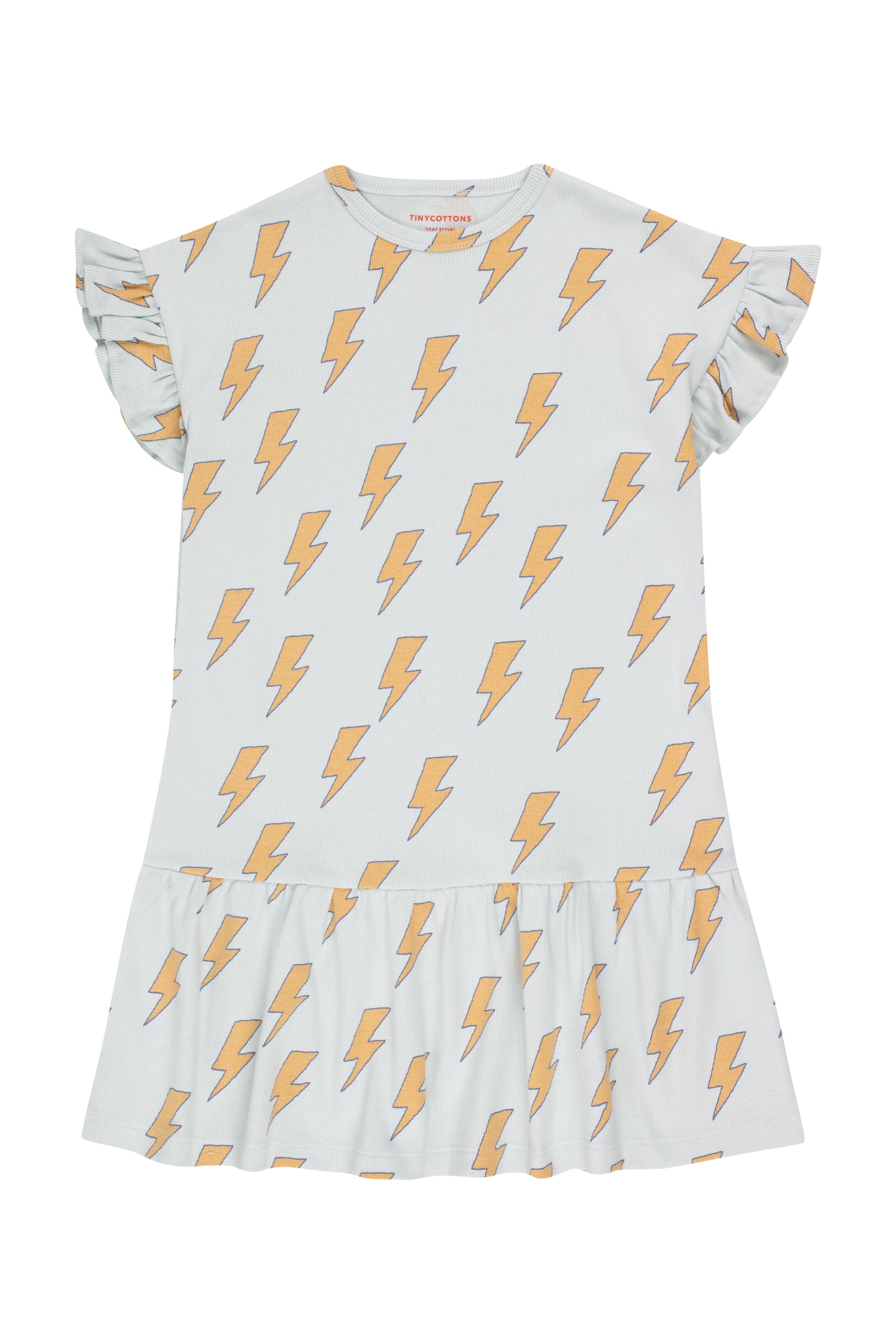 LIGHTNING DRESS jade grey