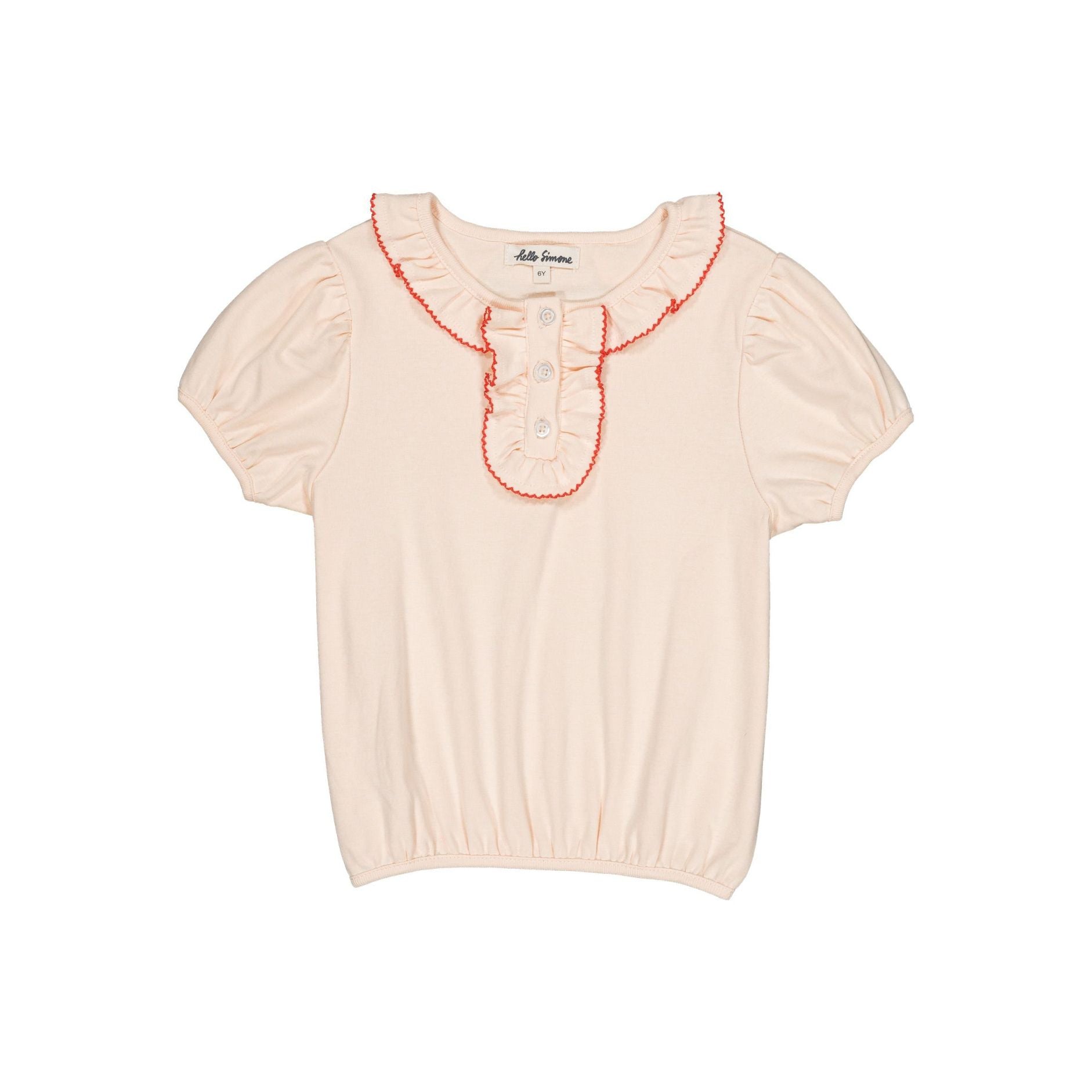 Hello Simone-Girls Paquerette Top Linen