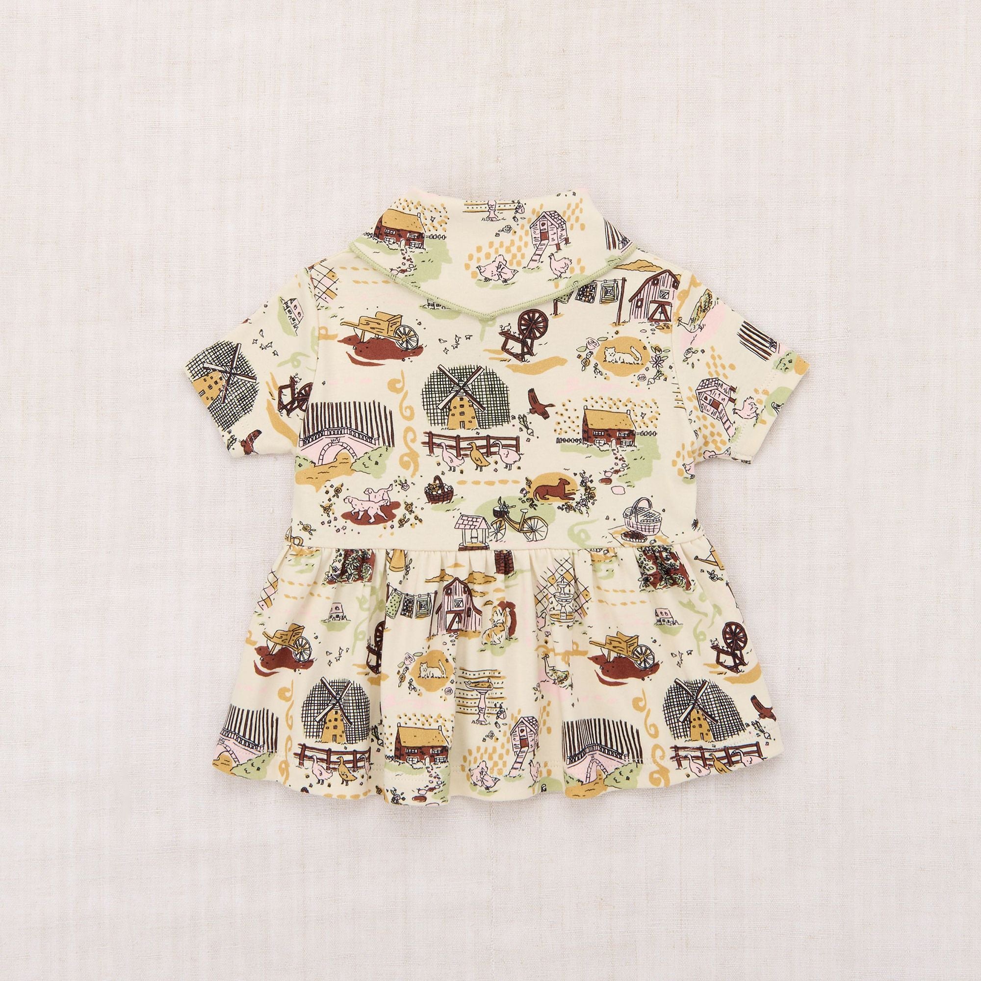 Misha & Puff-Girls Scout Peplum Top Marzipan Storyland