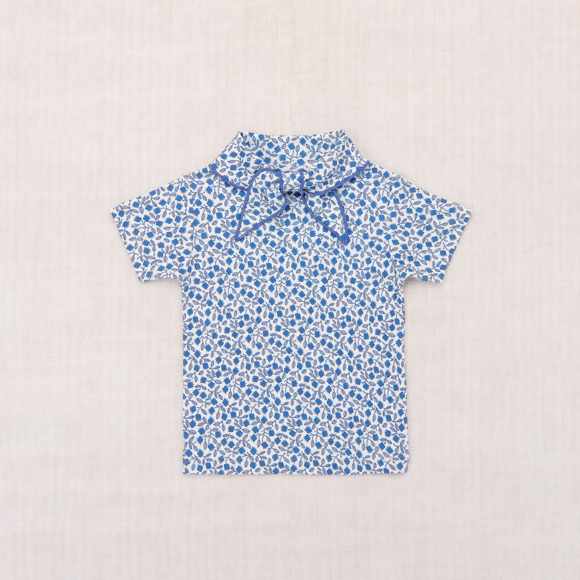 Misha & Puff-Girls Scout Tee Blue Ribbon Lisse Fields