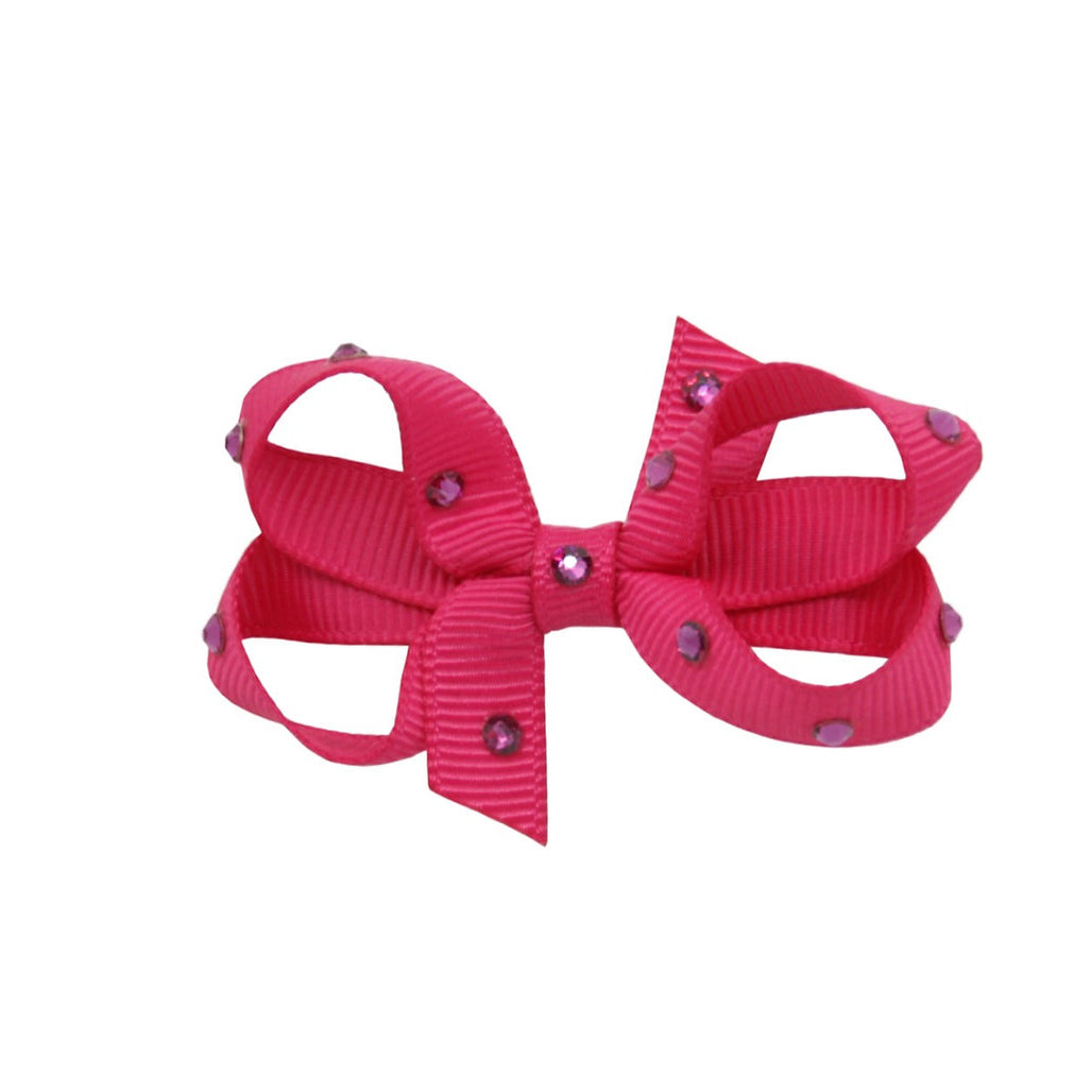 Olilia-Small Classic Bow-Azalea