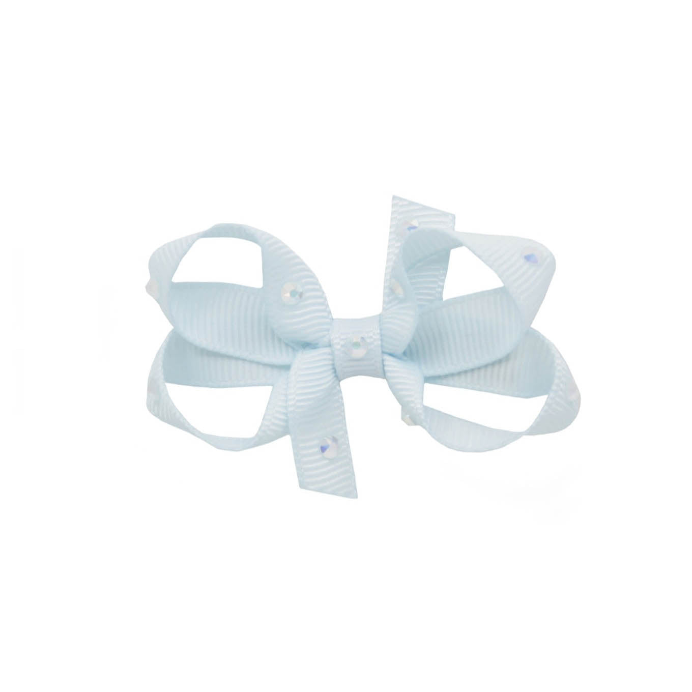 Olilia-Small Classic Bow-Blue Vapor