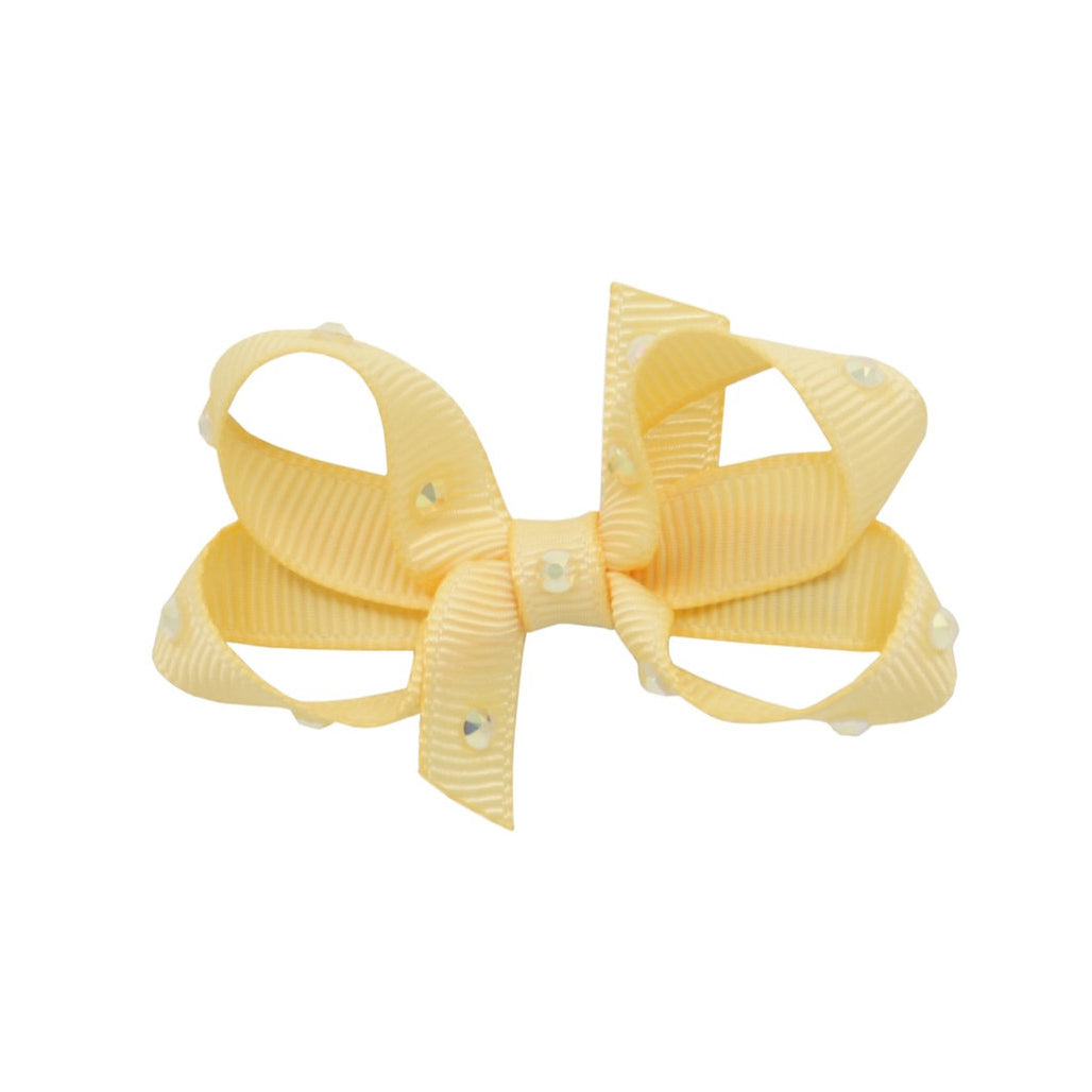 Olilia-Small Classic Bow-Chamois