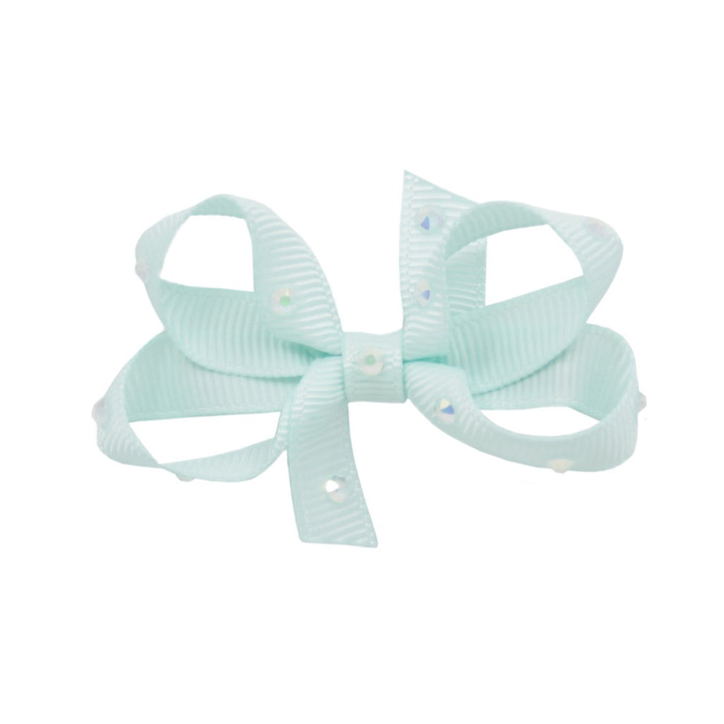 Olilia-Small Classic Bow-Crystalline