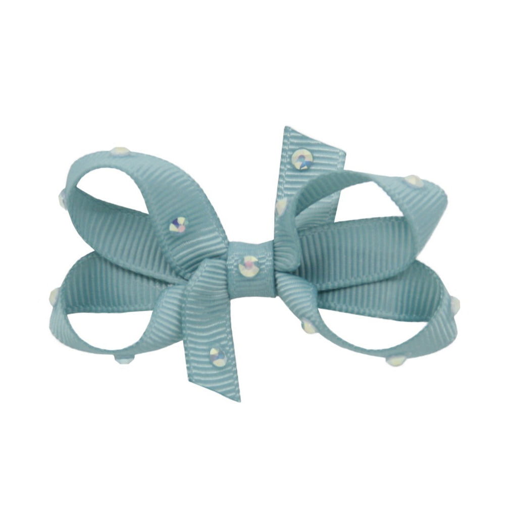 Olilia-Small Classic Bow-Nile Blue
