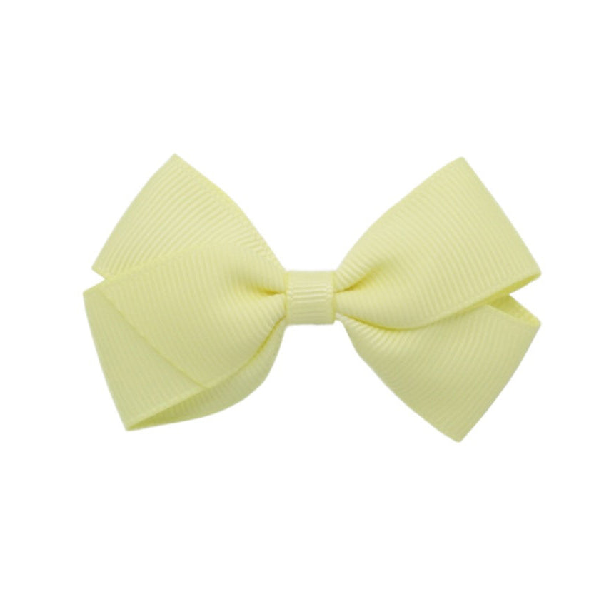 Olilia-Small London Bow-Baby Maize