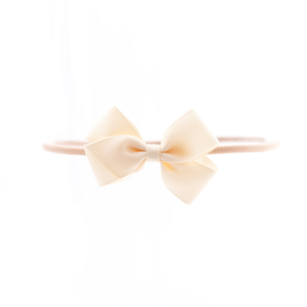 Olilia-Small London Soft Headband-Antique White