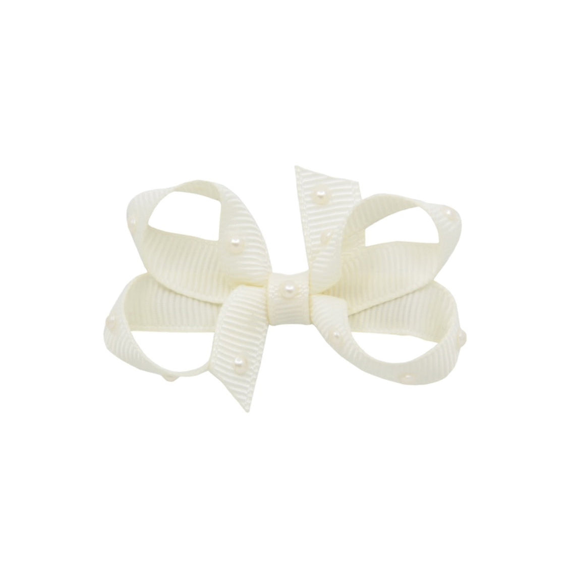 Olilia-Small Classic Bow-Antique White