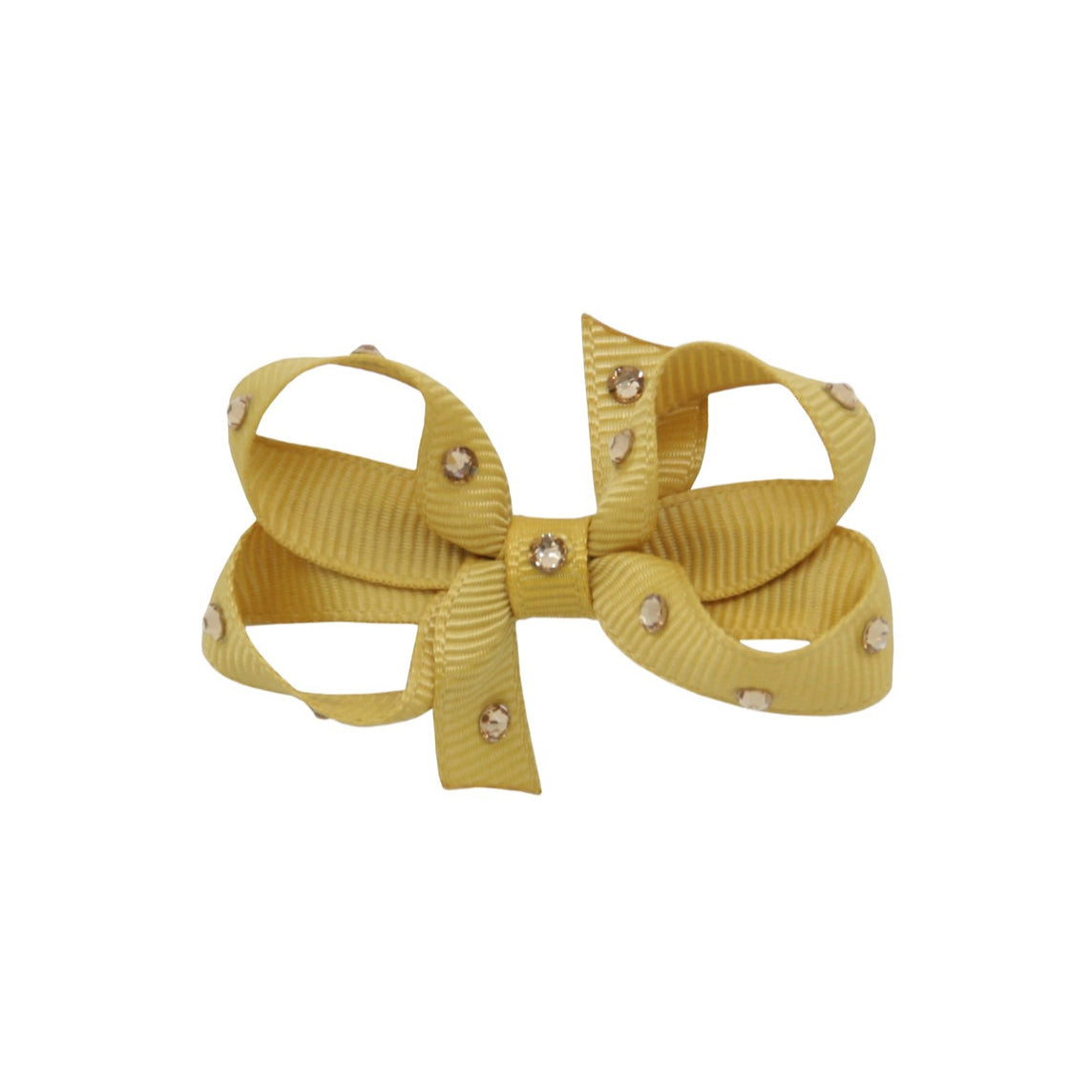 Olilia-Small Classic Bow-Dijon
