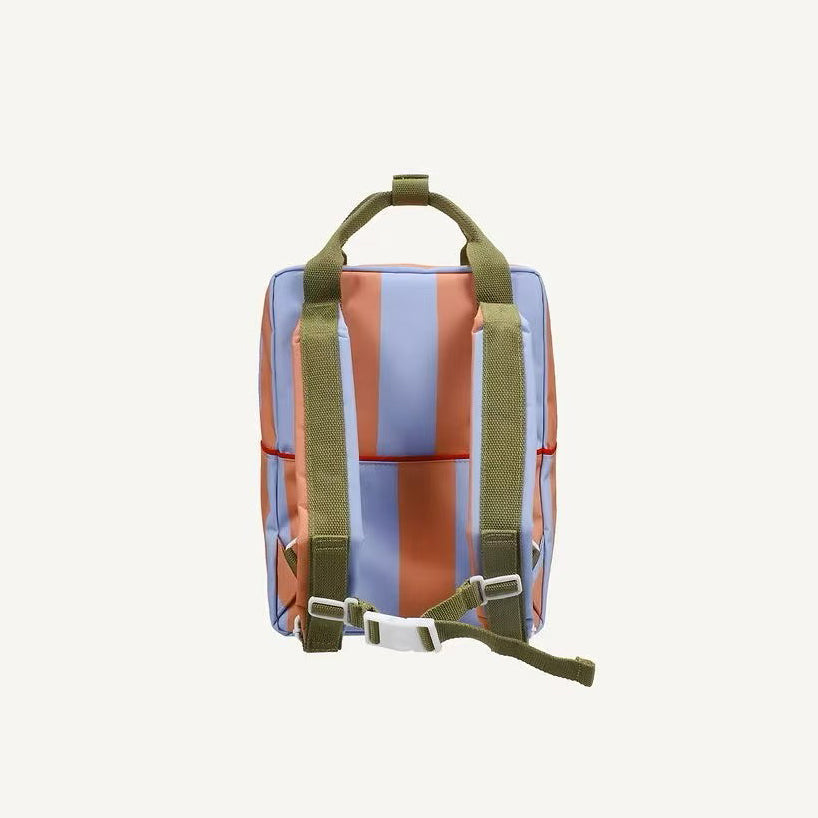 Sticky Lemon backpack medium | lemon tree | stripes | cloud blue + maple whirl