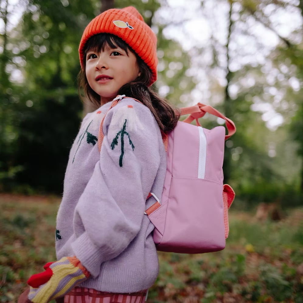 Sticky Lemon backpack small | lemon tree | envelope | rosebay pink