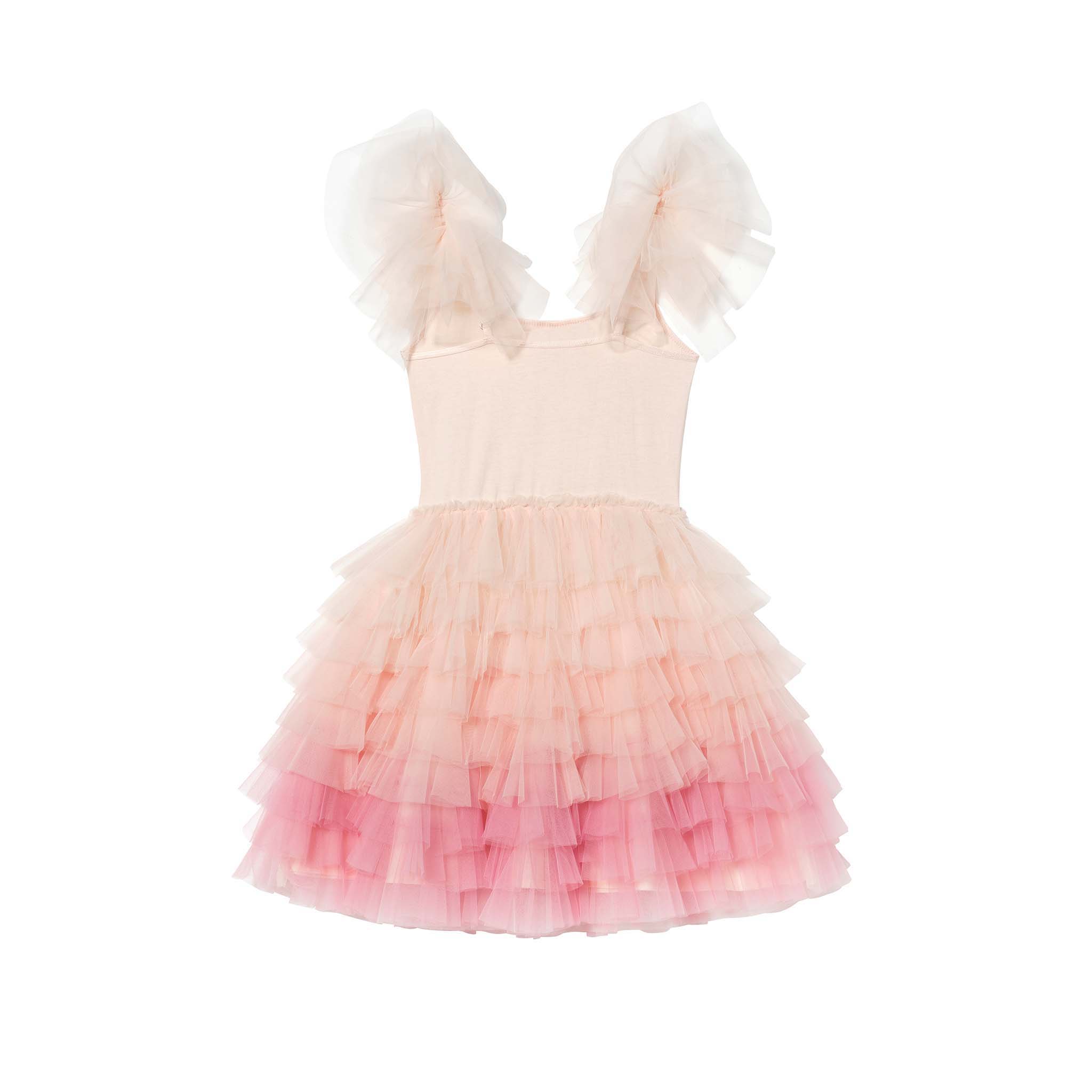 Tutu Du Monde-Girls Coral Cascade Tutu Dress Pearl Mix