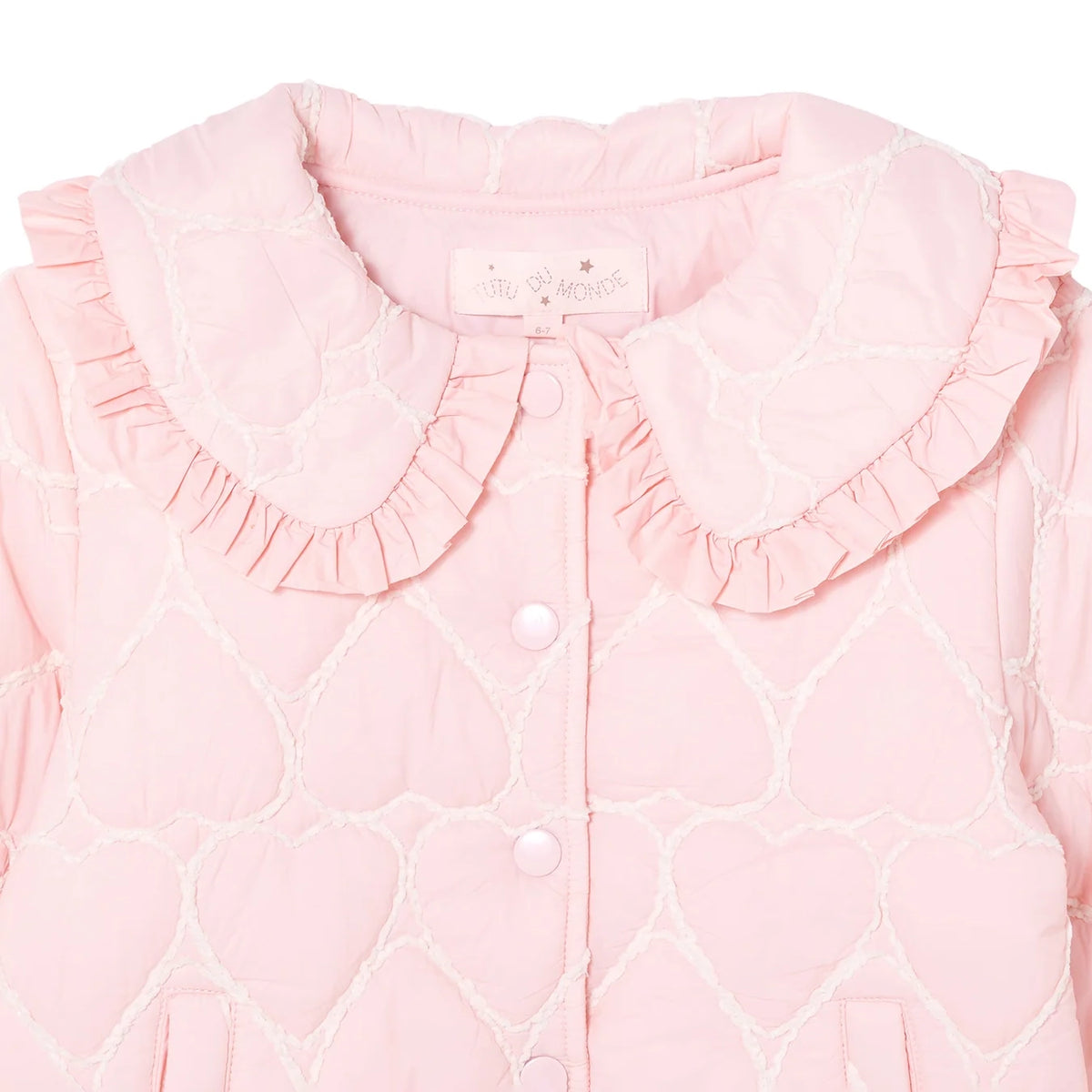Tutu Du Monde-Warm Hearts Jacket Pink Cloud