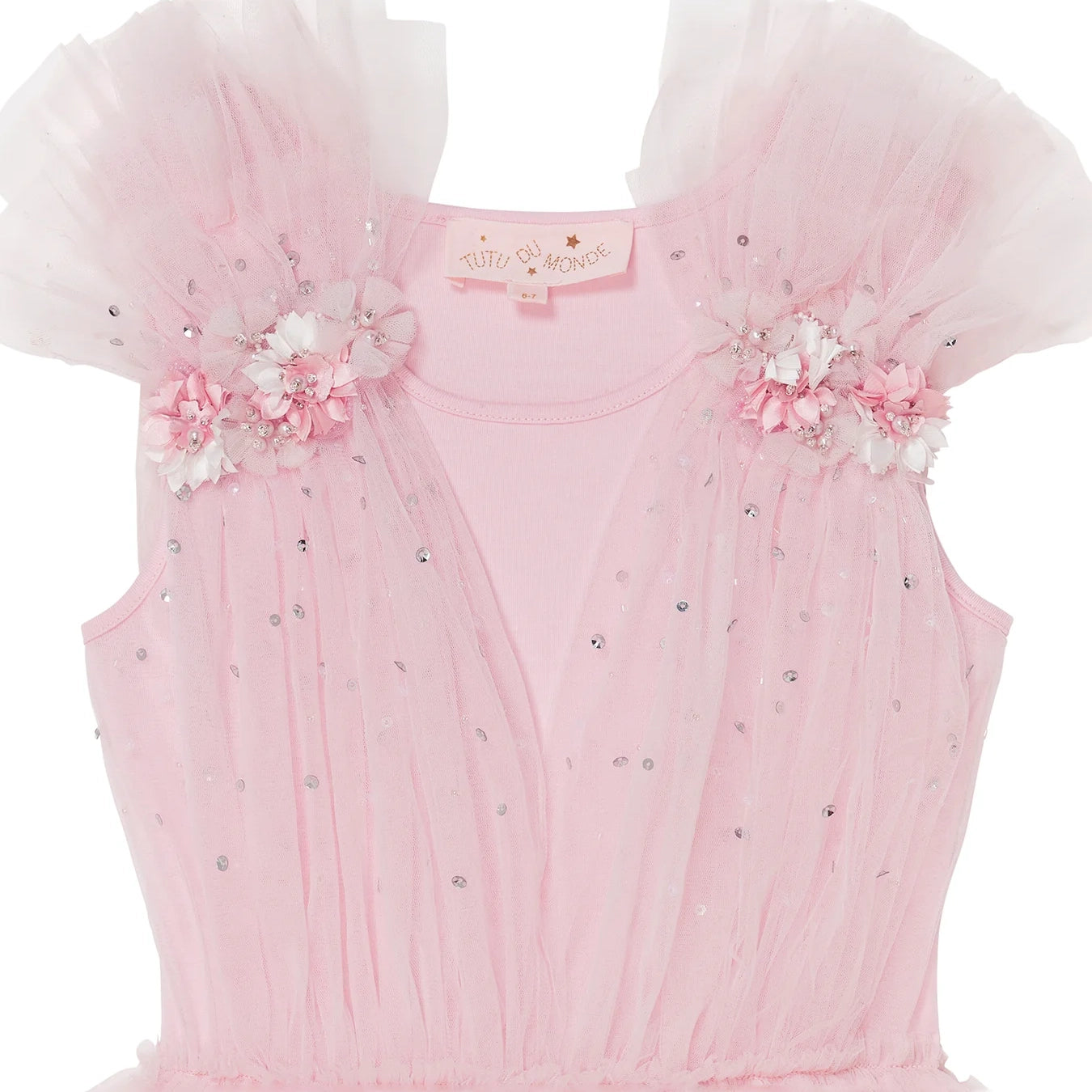 Tutu Du Monde-Etching Tutu Dress Satin Bow