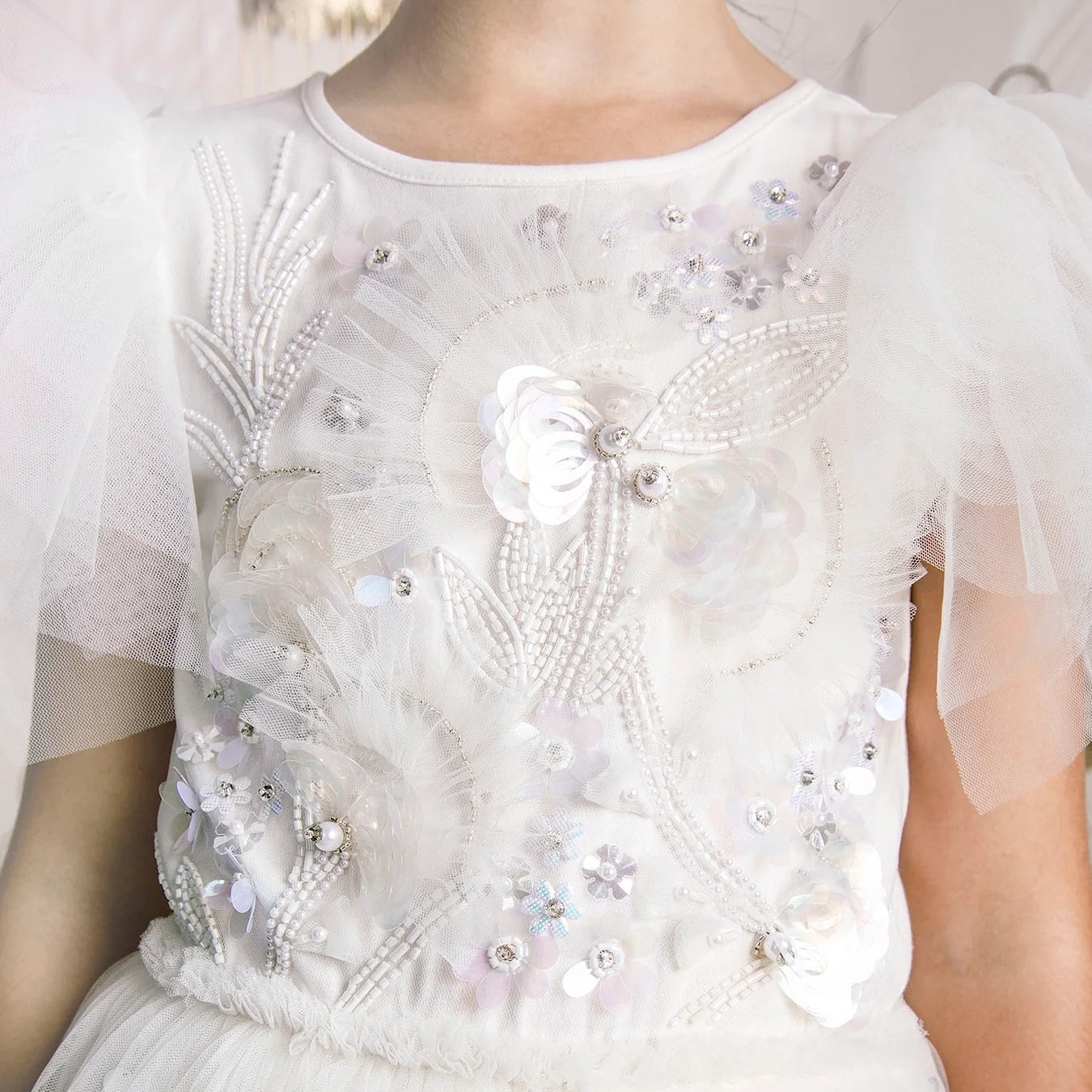 Tutu Du Monde-Cascade Tutu Dress Milk