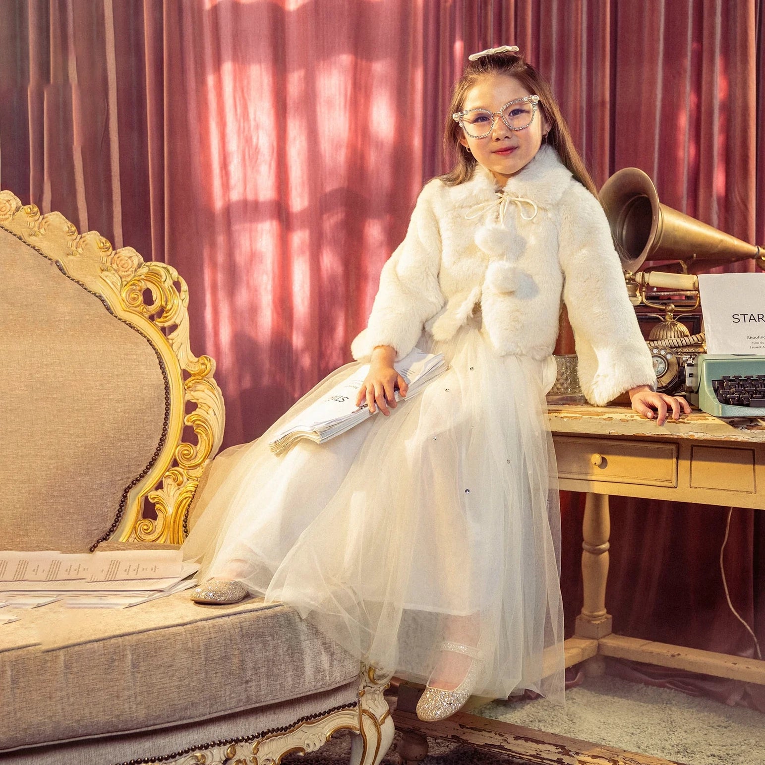 Tutu Du Monde-Furberry Jacket Milk
