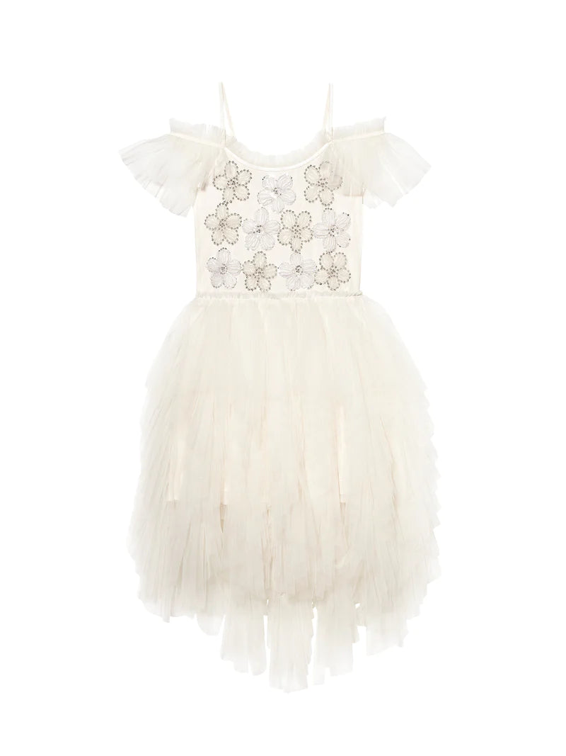 SS24 GALLERY TUTU DRESS-MILK