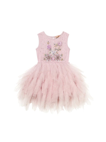 SS24 BEBE CLASSICISM TUTU DRESS-ORCHID ICE