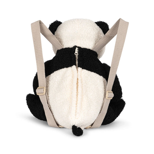 TEDDY PANDA BACKPACK OFF WHITE NEW ARRIVALS