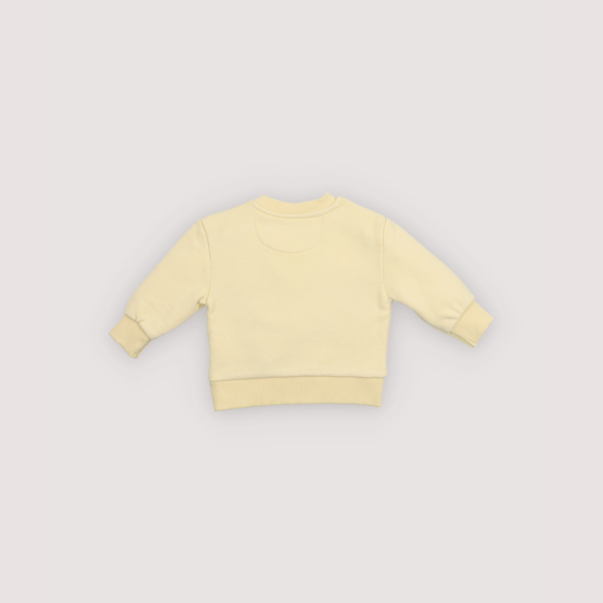 The New Society-Tns Logo Baby Sweatshirt Soft Lemon