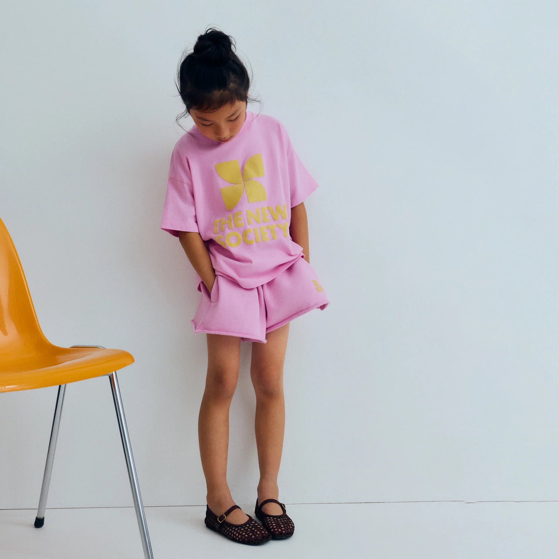 The New Society-TNS Logo Short Pink Lavander