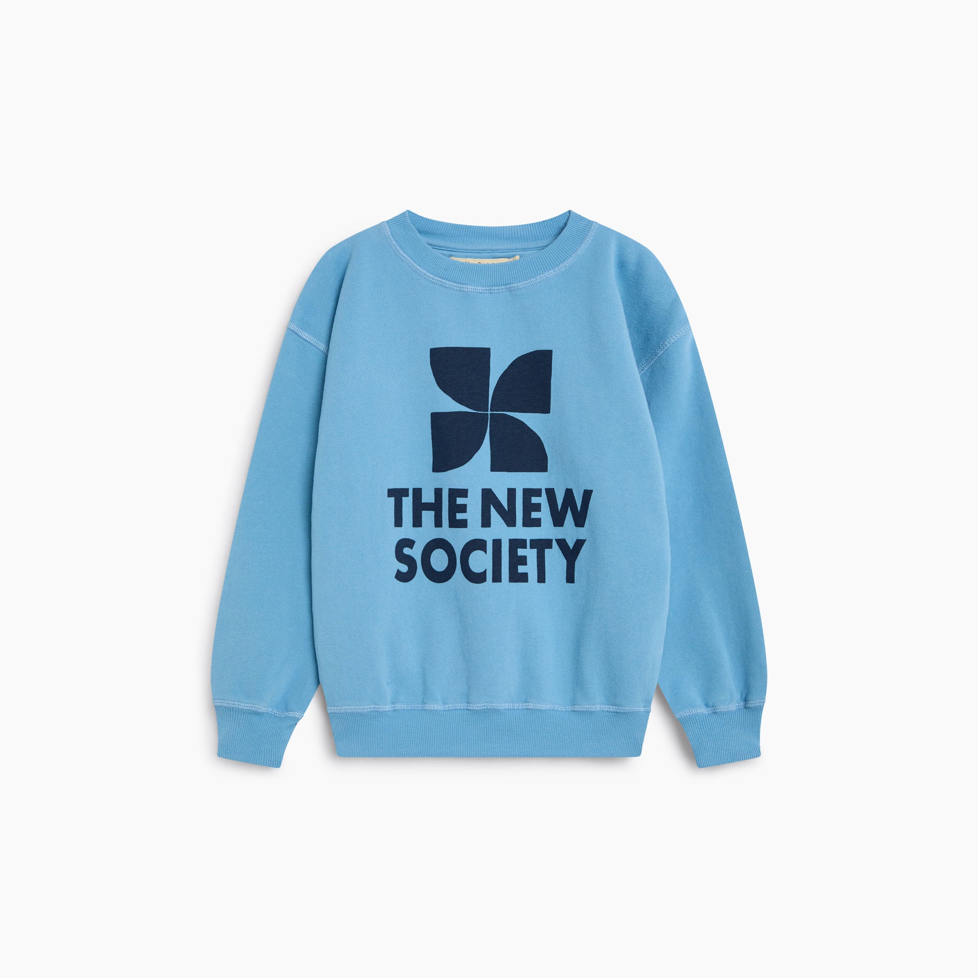 The New Society-TNS Logo Sweatshirt Cyaneus