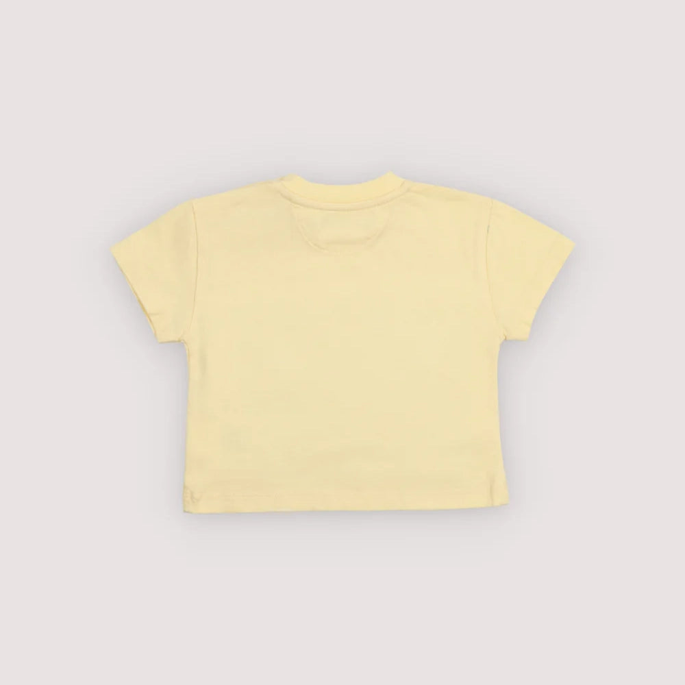 The New Society-TNS Logo T-Shirt Soft Lemon