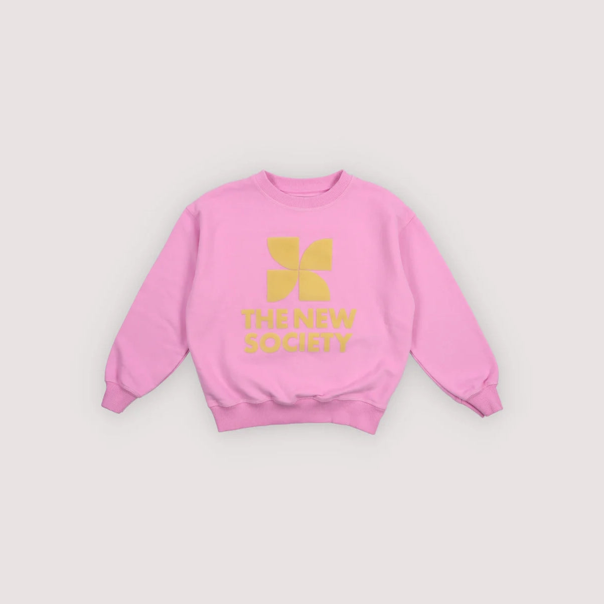 The New Society-TNS Logo Sweatshirt Pink Lavander