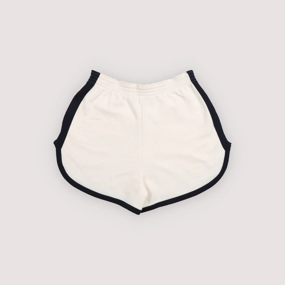 The New Society-Kids TNS Logo Teen Short Ecru