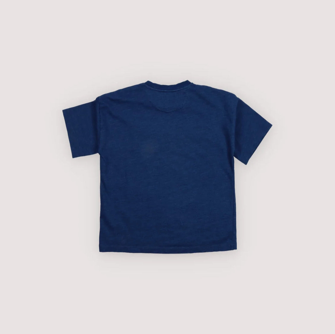 The New Society-TNS Logo T-Shirt Indigo Denim