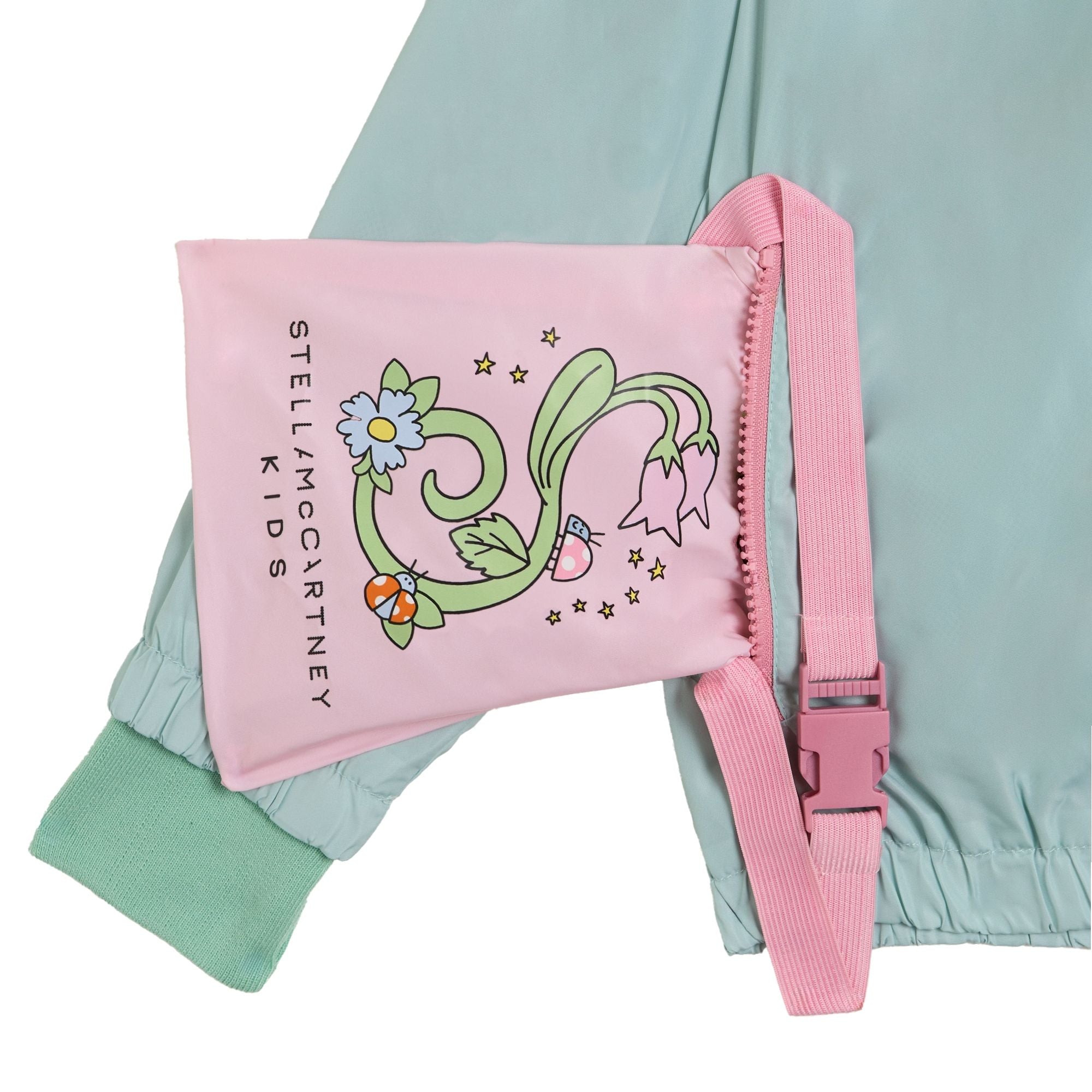 Stella McCartney Kids-Girl Hooded Jacket With S Detail