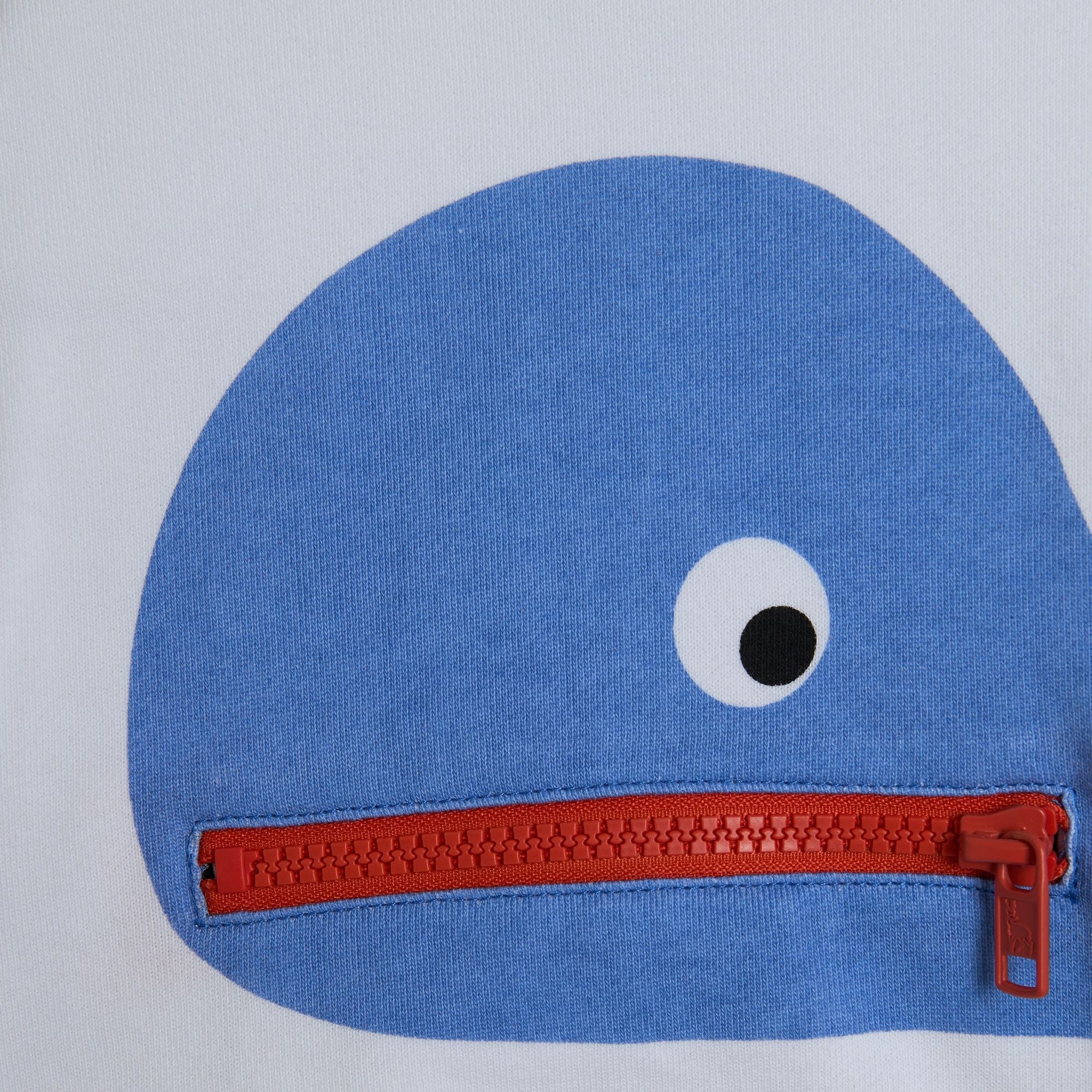 Stella McCartney Kids-Baby Boy Sweatshirt With Whale Graphic