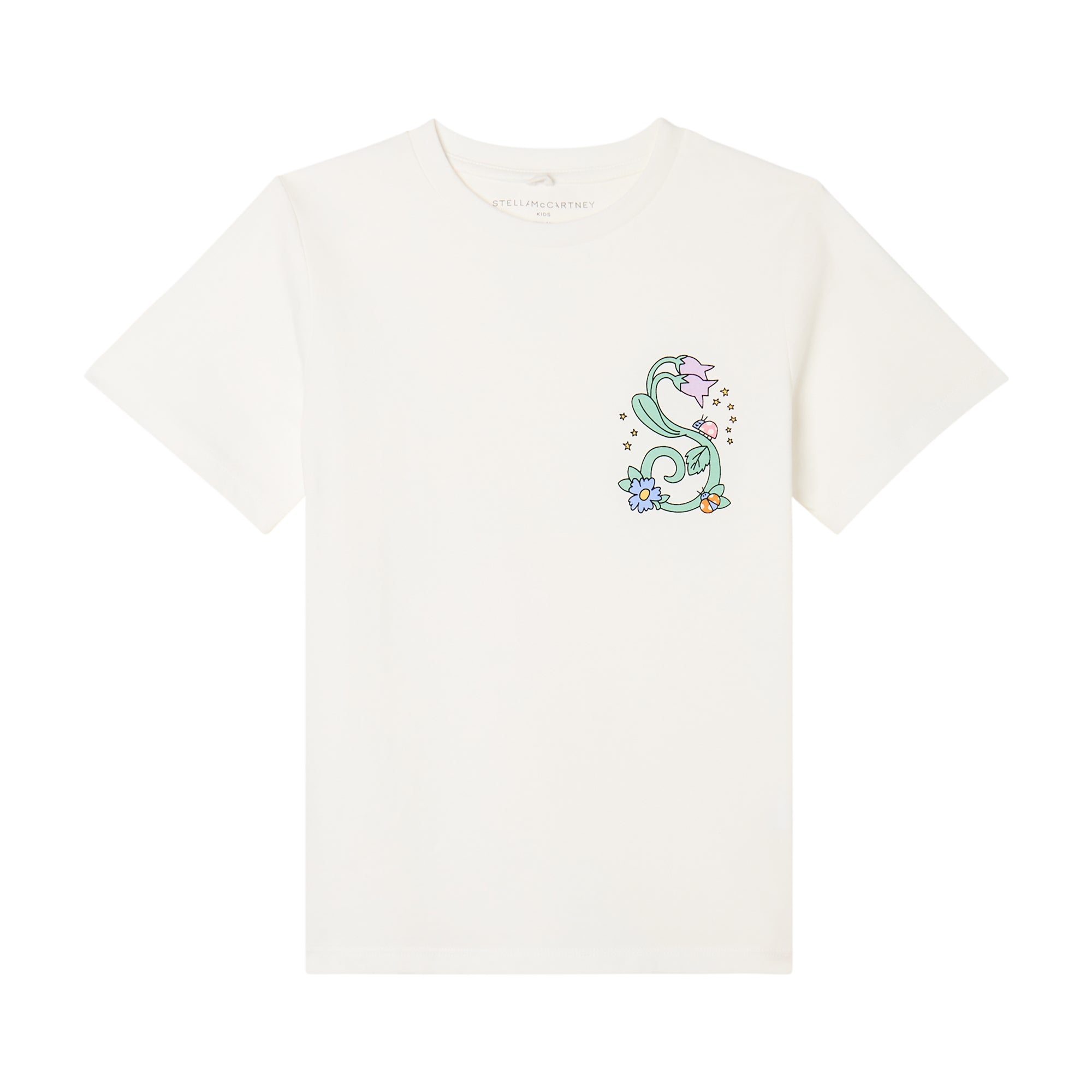 Stella McCartney Kids-Girl Ss T-Shirt With S Logo Detail