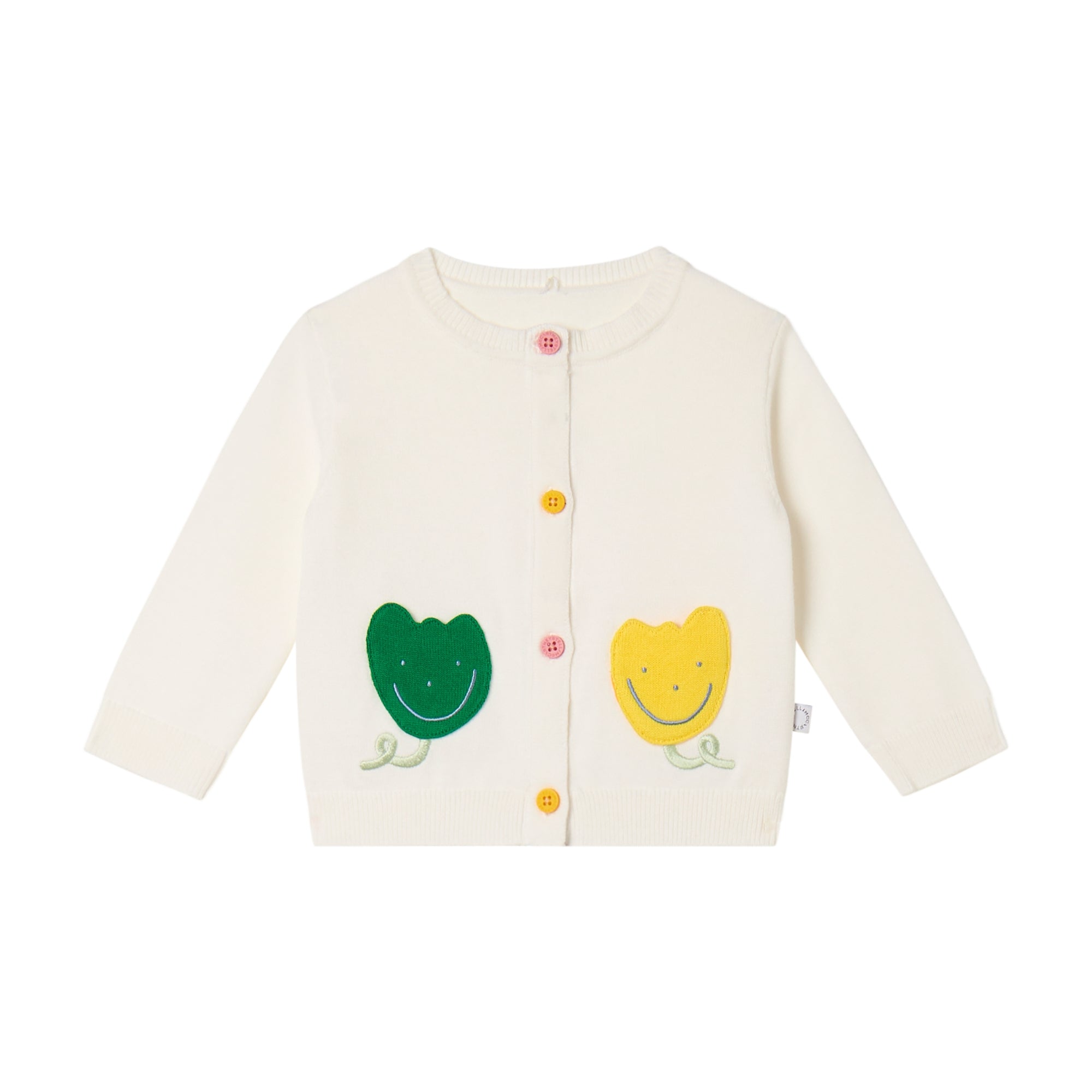 Stella McCartney Kids-Baby Girl Ivory Cardigan