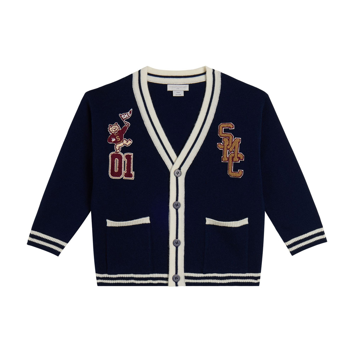 Stella McCartney Kids-Boy Cardigan Navy