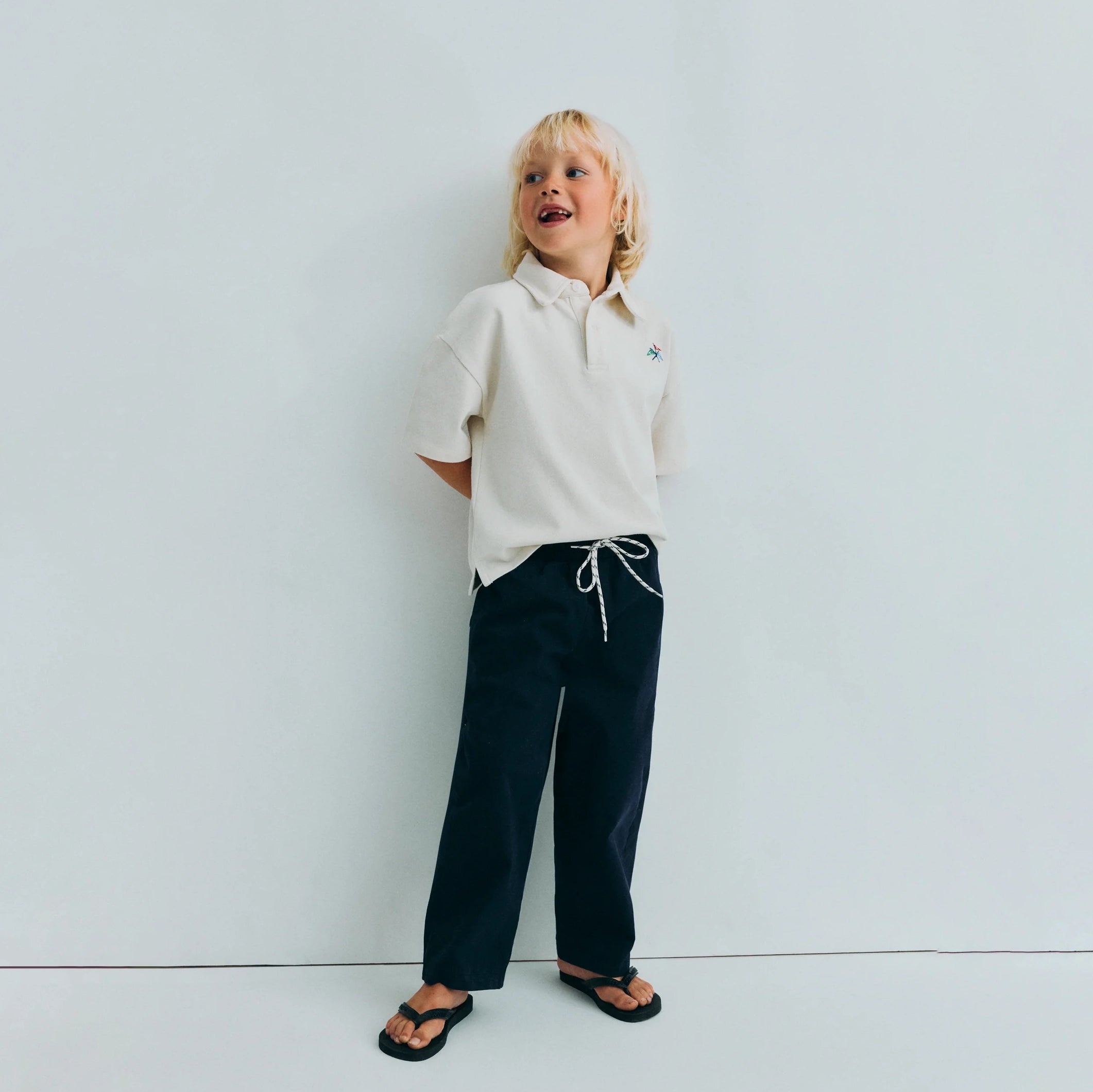 The New Society-Gorse Pant Summer Midnight
