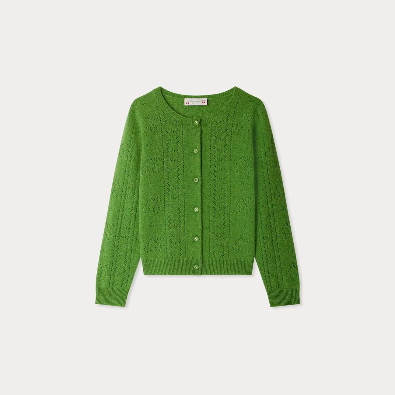 Bonpoint-Josiane crew neck cardigan