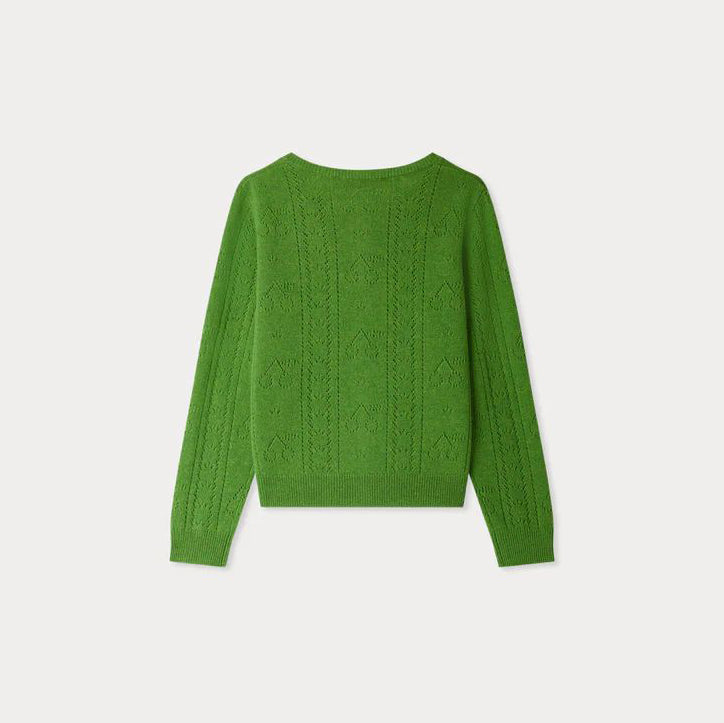 Bonpoint-Josiane crew neck cardigan