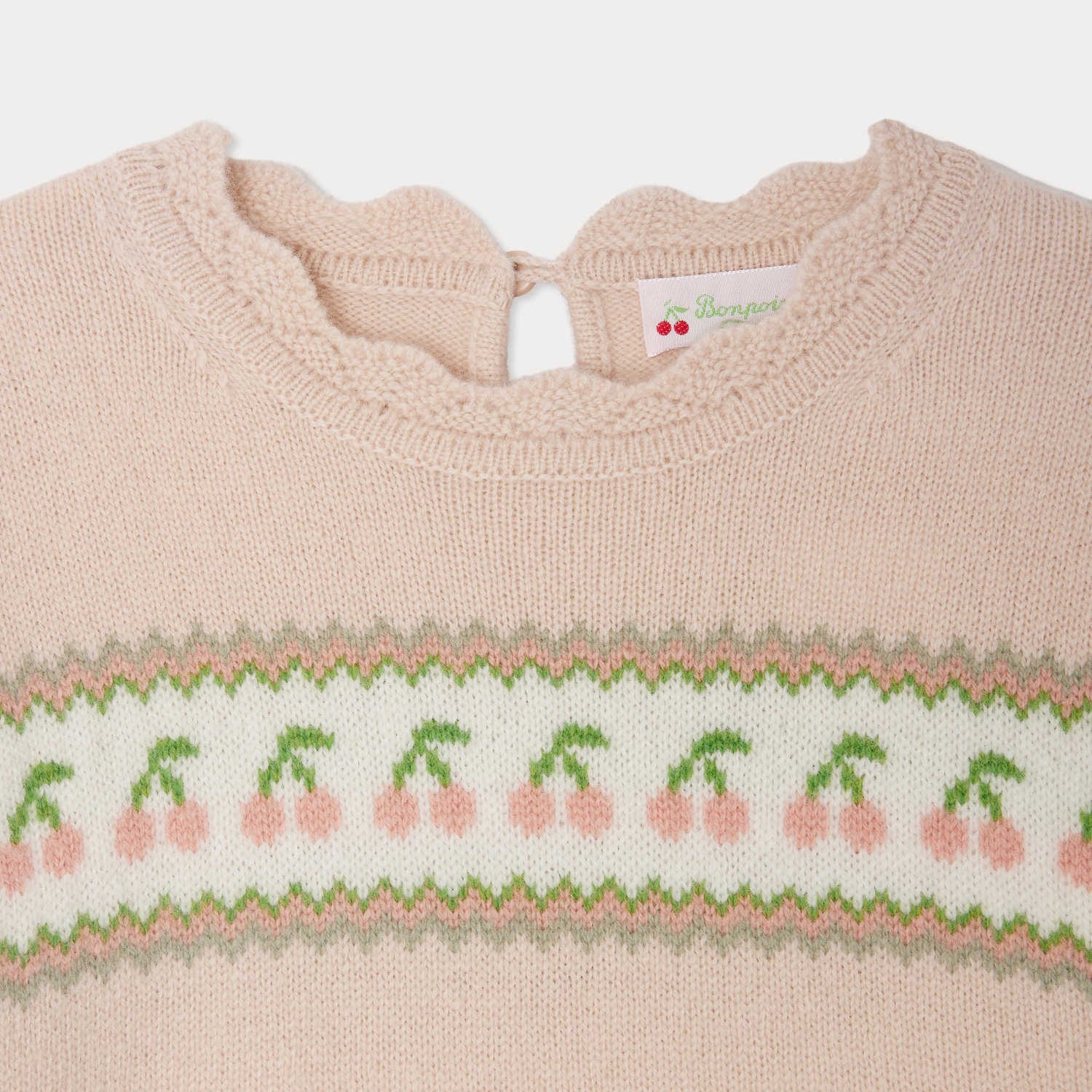 Bonpoint-Judith wool jacquard crewneck sweater