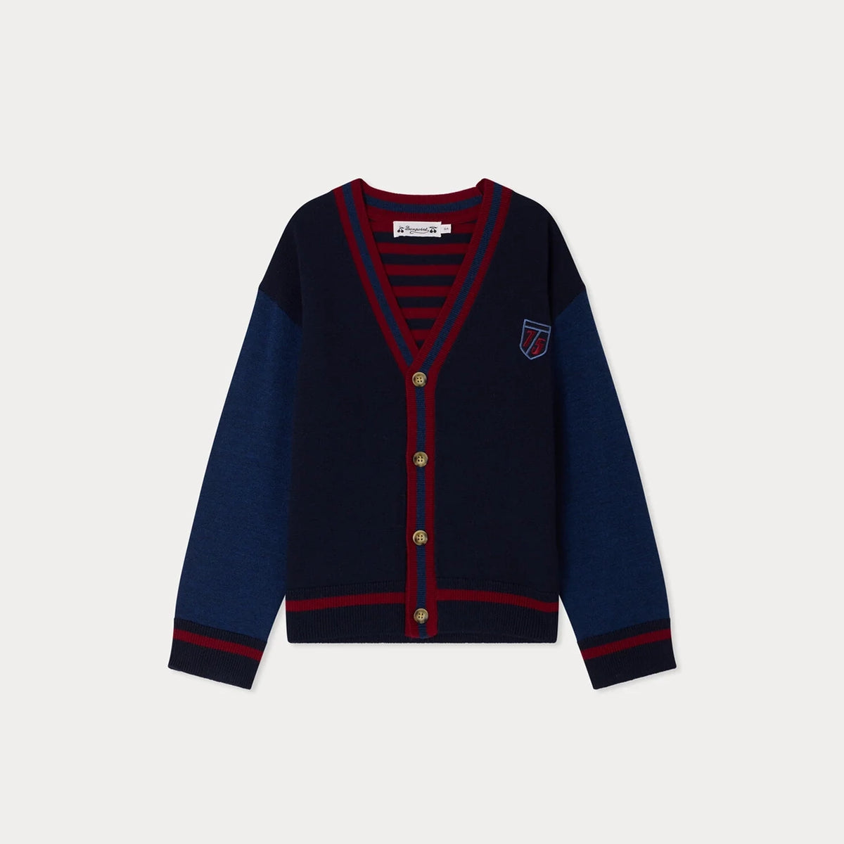 Bonpoint-Cardigan Julian Marine
