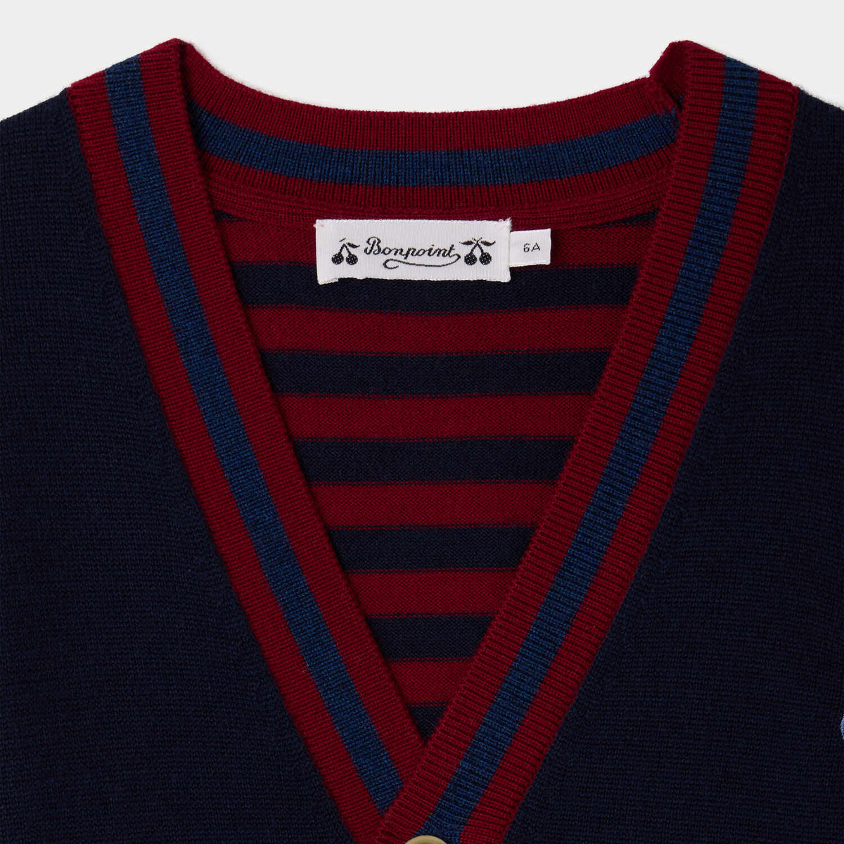 Bonpoint-Cardigan Julian Marine