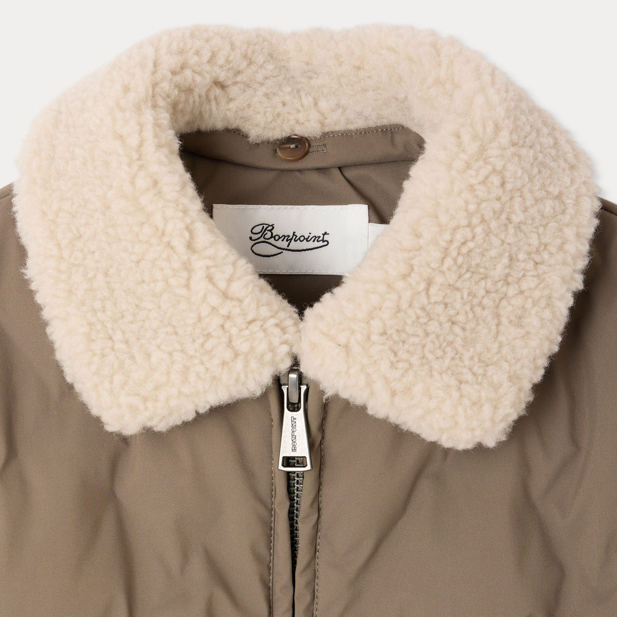 Bonpoint-Blouson Mickson Vert De Gris