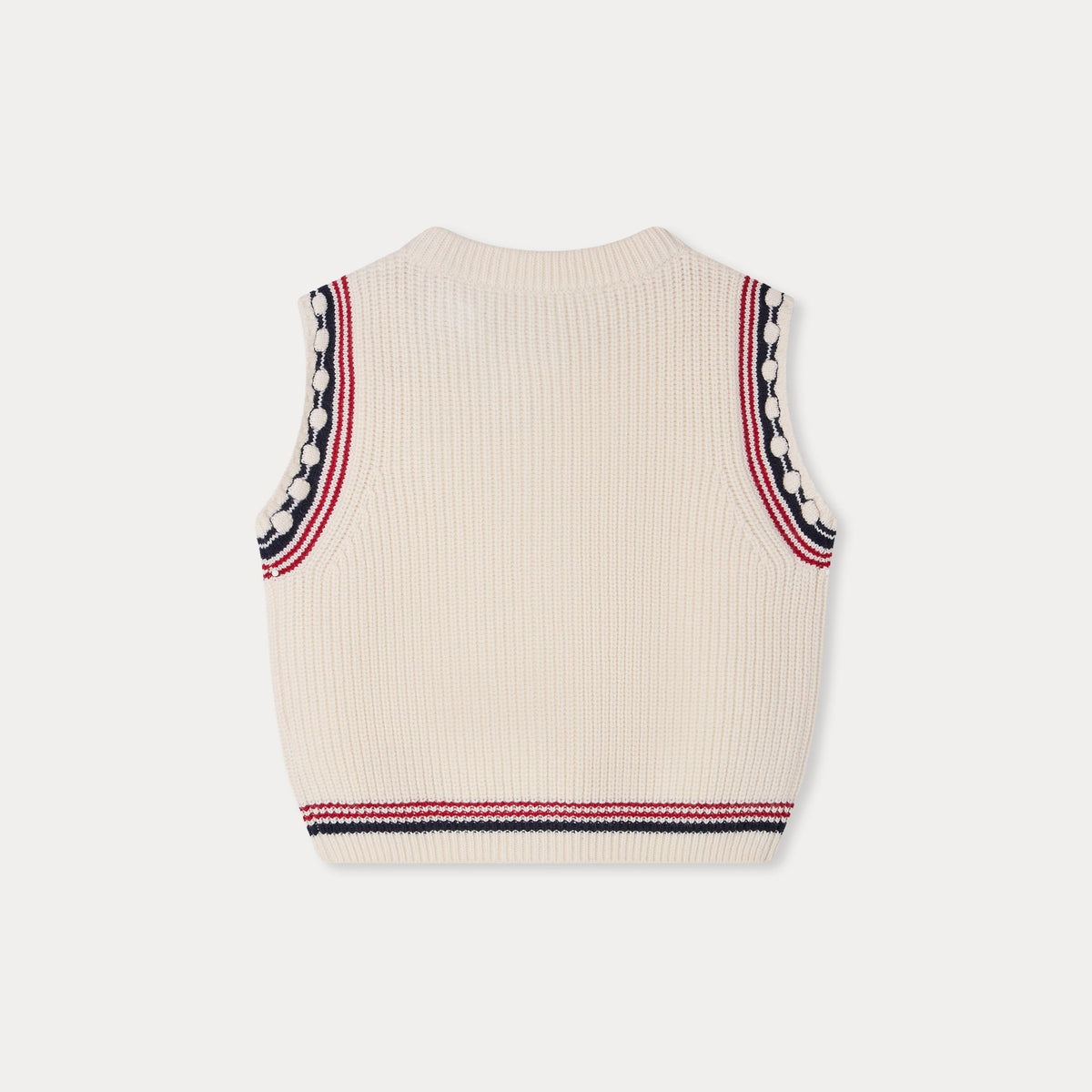Bonpoint-Cardigan Mona Ecru